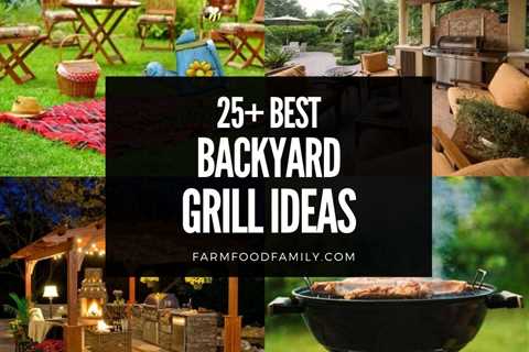 Backyard Grill Patio Ideas For Built In Patios