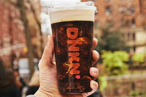 Dunkin' Is Now Selling TWO Brand-New Salted Caramel Drinks (and One Has Caramel Cold Foam)