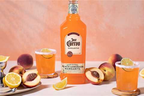 Jose Cuervo Just Released a BRAND-NEW Peach Lemonade Margarita and It Tastes Like Summer