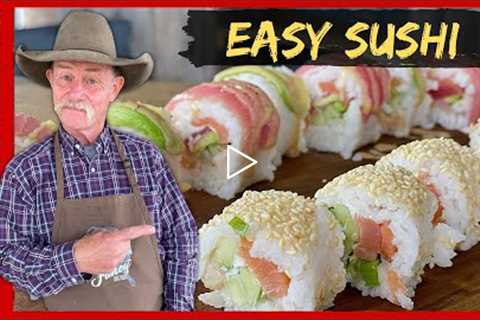 Easy Homemade Sushi Recipe | No Equipment Needed