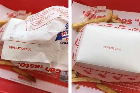 If You See a Bible Verse on Your In-N-Out Wrapper, This Is What It Means
