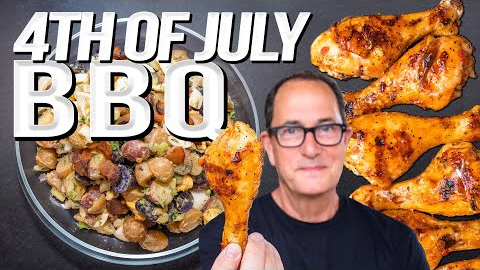 THE ABSOLUTE BEST BBQ CHICKEN & POTATO SALAD (4TH OF JULY FEAST!) | SAM THE COOKING GUY