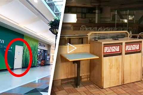 Hidden Burger King Restaurant Found Behind a Wall