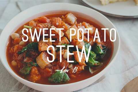 Sweet Potato Stew | Vegan + Healthy + Gluten-free