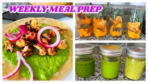 EASY INDIAN MEAL PREP RECIPES|WEEKLY MEAL PREP