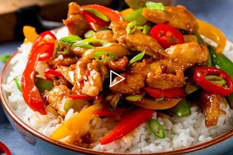 Quick and Easy Chicken Stir Fry Recipe | On the table in 20 minutes!