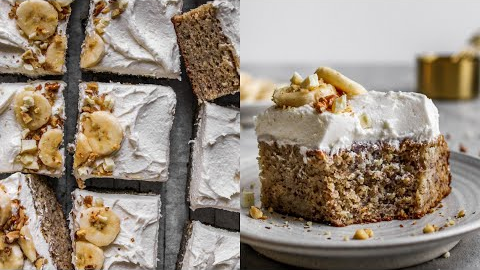 Don't waste ripe bananas, make this cake instead