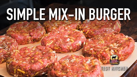 Bacon Cheddar Mix-in Burger Recipe