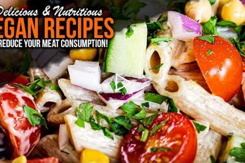 Delicious Vegan Recipes to Reduce Meat Intake | Vegan Pasta Salad Lunch