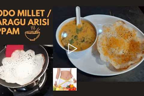 Millet Recipes / Kodo Millet Appam Recipe / Millet Palappam