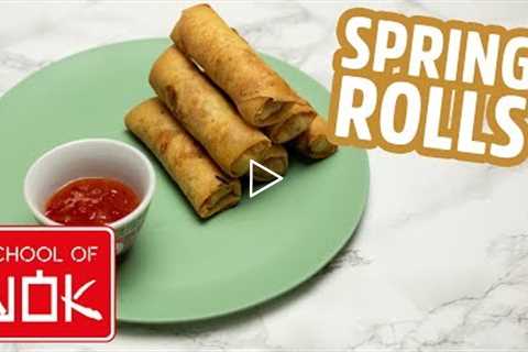 Simple and Tasty Pork Spring Rolls Recipe