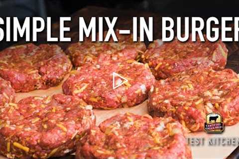 Bacon Cheddar Mix-in Burger Recipe
