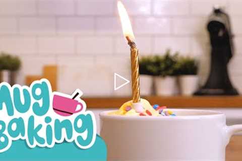 How to Make a Microwave Birthday Mug Cake | Baked In