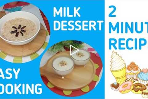 10 Minutes Easy Milk Dessert Recipes | No Condensed Milk | No Bake |