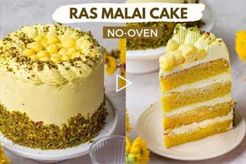 BEST EVER EGGLESS RAS MALAI CAKE | NO OVEN RECIPE | RAS MALAI CAKE IN COOKER | DIWALI DESSERTS