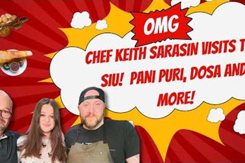We FINALLY try PANI PURI and get home cooked Indian food from Chef and Author Keith Sarasin! 🤤🥰🤩
