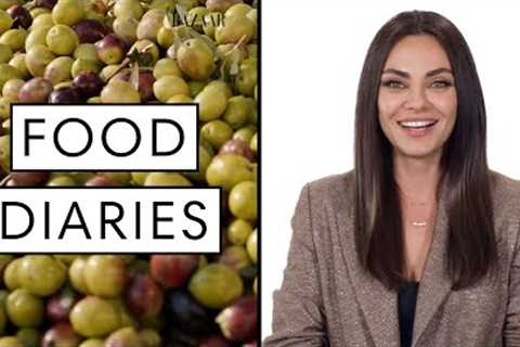 Everything Mila Kunis Eats In A Day | Food Diaries | Harper''''s BAZAAR