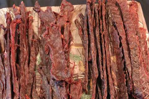 Is beef jerky cured or dried?