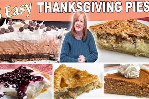 Easy THANKSGIVING PIES