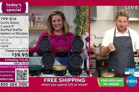 HSN | Chef Curtis Stone Holiday Gifts 12.03.2022 - 12 AM