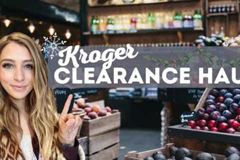 Kroger Clearance Haul | Weekly Grocery Haul | Vlogmas