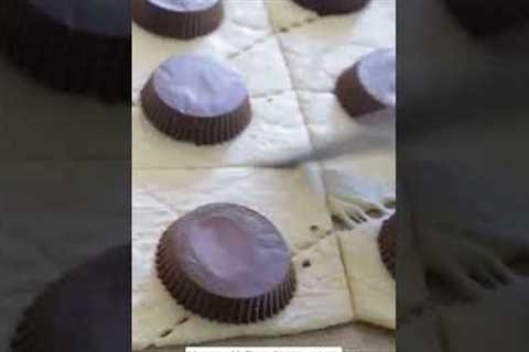 AIR FRIED REESES PEANUT BUTTER CUPS #shorts