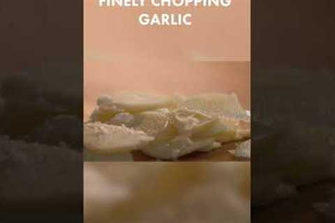 Why You Should Add Salt When Chopping Garlic #Shorts
