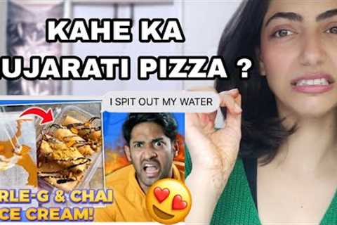 INDIAN STREET FOODS! (CHAI-PARLE ICE CREAM) #15 | REACTION