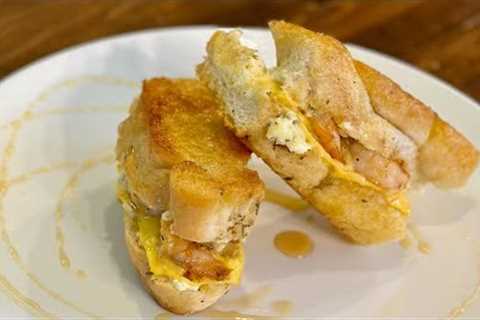 Cajun Shrimp Puts This Grilled Cheese Over the Top!