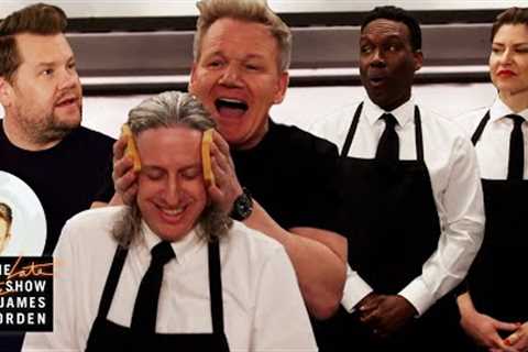 Gordon Ramsay Tricked Into Opening Restaurant with James Corden