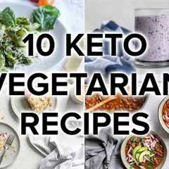 10 Keto Vegetarian Recipes for Plant-Based Eaters