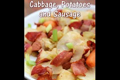 Instant Pot Cabbage, Potatoes and Sausage