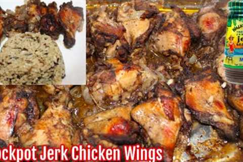 Easy One Pot Crockpot Jerk Chicken