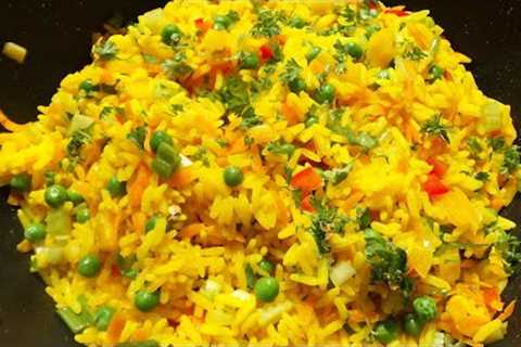 Saffron Rice (How to Make Saffron Rice)