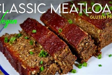 CLASSIC VEGAN MEATLOAF 💖 Finally the flavor you''ve been craving!