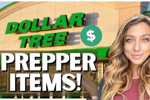 Dollar Tree Prepper Haul | Top 10 Prepper Items | Stockpile Now