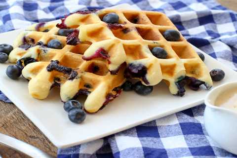 Blueberry Waffles