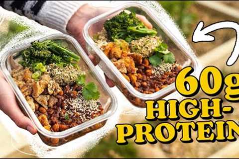 Protein Packed Meal Prep..For Plant-Based Gains💪 Delicious & Easy