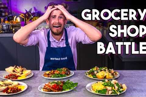 ULTIMATE GROCERY SHOP BATTLE Ep 1/3 MIKE | Sorted Food