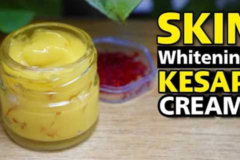 Saffron Cream(Kesar Cream): How To Make Saffron Cream At Home|| Saffron Cream For Dry Skin|| Saffron