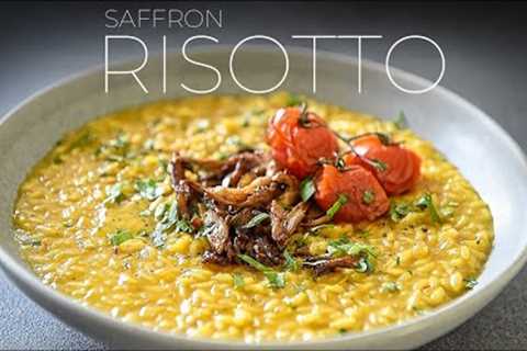 ANYONE can make this easy and MESME-RICING Saffron Risotto recipe
