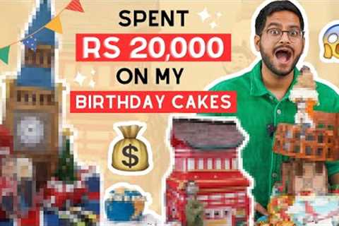 I PAID 3 BAKERIES 20,000 RS TO BAKE TRAVEL THEMED BIRTHDAY CAKE 😱😱 | MY BIRTHDAY SPECIAL VIDEO