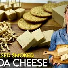 EASY Plant-Based Smoked Gouda Cheese 🧀 Slices, Shreds & Melts!