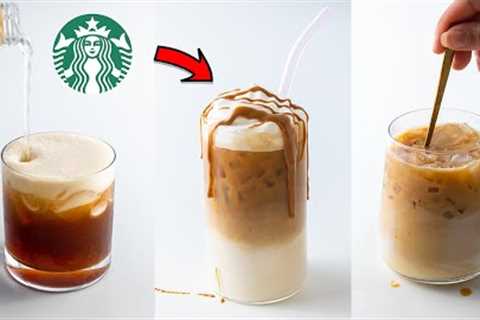 6 Iced Coffee Drinks that are better than Starbucks (easy & vegan)