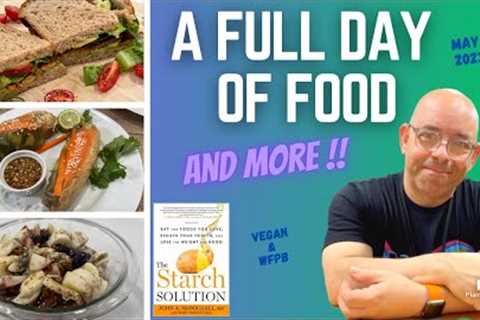 WHAT I EAT IN A DAY PLUS GROCERY SHOPPING & MUCH MORE- STARCH SOLUTION STAPLE MEALS