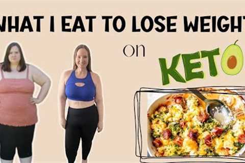 Simple Keto Meals and Recipes | What I Eat to Lose Weight on Dirty Keto | Keto Meal Ideas #ketomeals