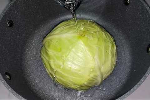 Why I Didn''t Know This CABBAGE Recipe Before? BETTER THAN MEAT!