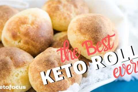 THIS SECRET INGREDIENT MAKES THE BEST KETO ROLLS | Gluten Free, Fluffy & Delicious!
