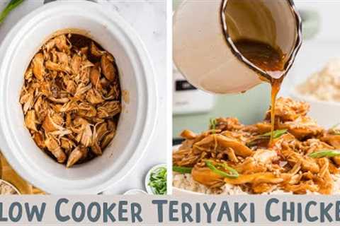 Slow Cooker Teriyaki Chicken {SO EASY!}