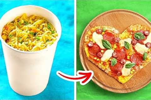 Extremely Delicious Noodle Hacks You Might Try || Amazing Food Frying Ideas by 5-Minute Recipes!